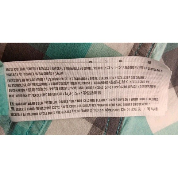 Mens Hollister Long Sleeve Button Down Shirt Medium Check Pattern - Picture 6 of 6